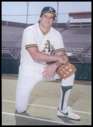 5 Jose Canseco Kneeling